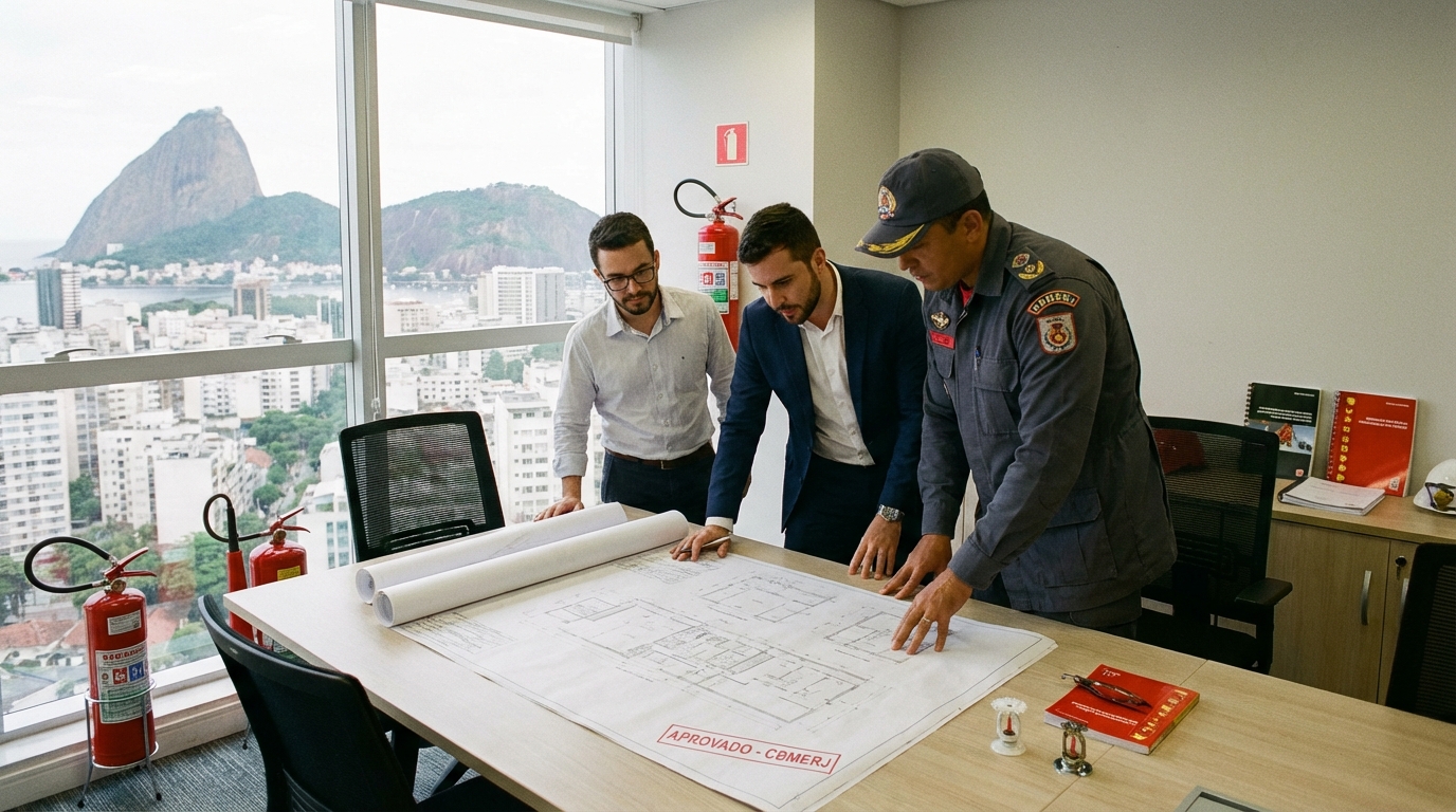 Projeto de Incêndio Aprovado: 7 Passos para Não Ser Reprovado pelo CBMERJ