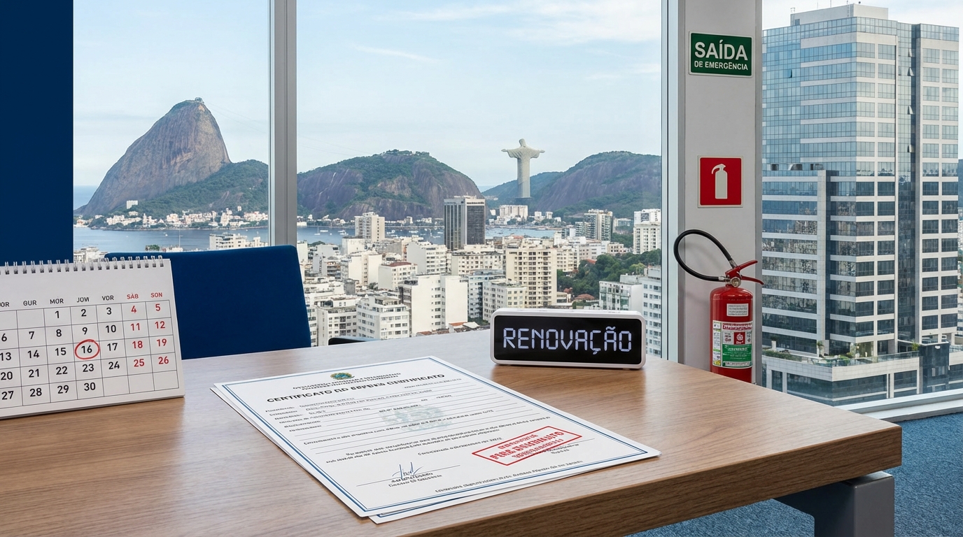 Renovação de AVCB no Rio de Janeiro: Guia Completo Para Não Perder Prazos e Evitar Multas