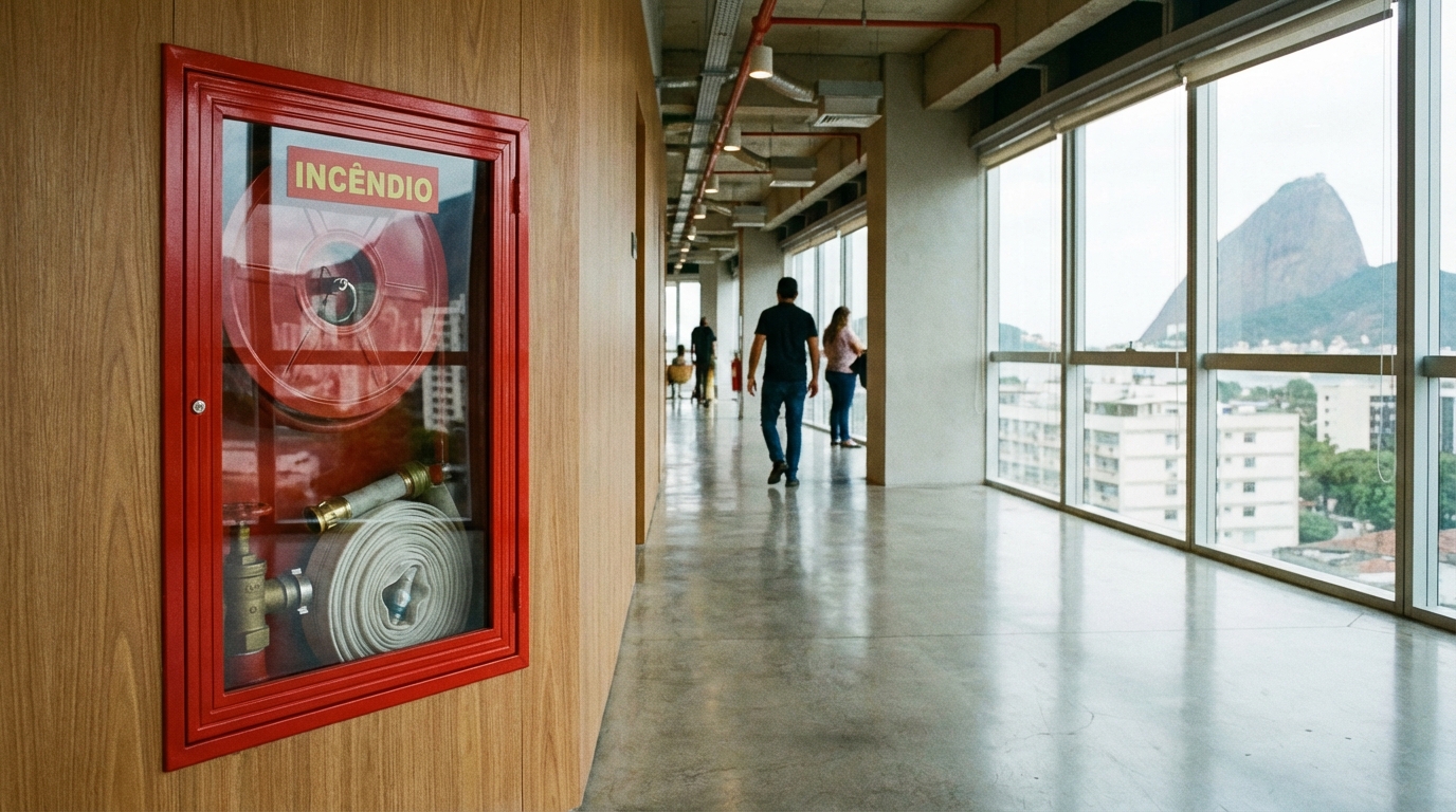 Sistema de Hidrantes: Projeto, Instalação e Manutenção Segundo CBMERJ