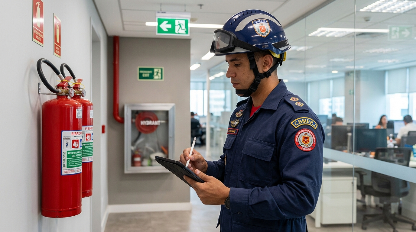 Vistorias do Corpo de Bombeiros RJ: Nova Determinação 2026 e O Que Sua Empresa Precisa Saber